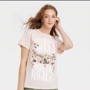 Women's Light Pink Graphic Tee